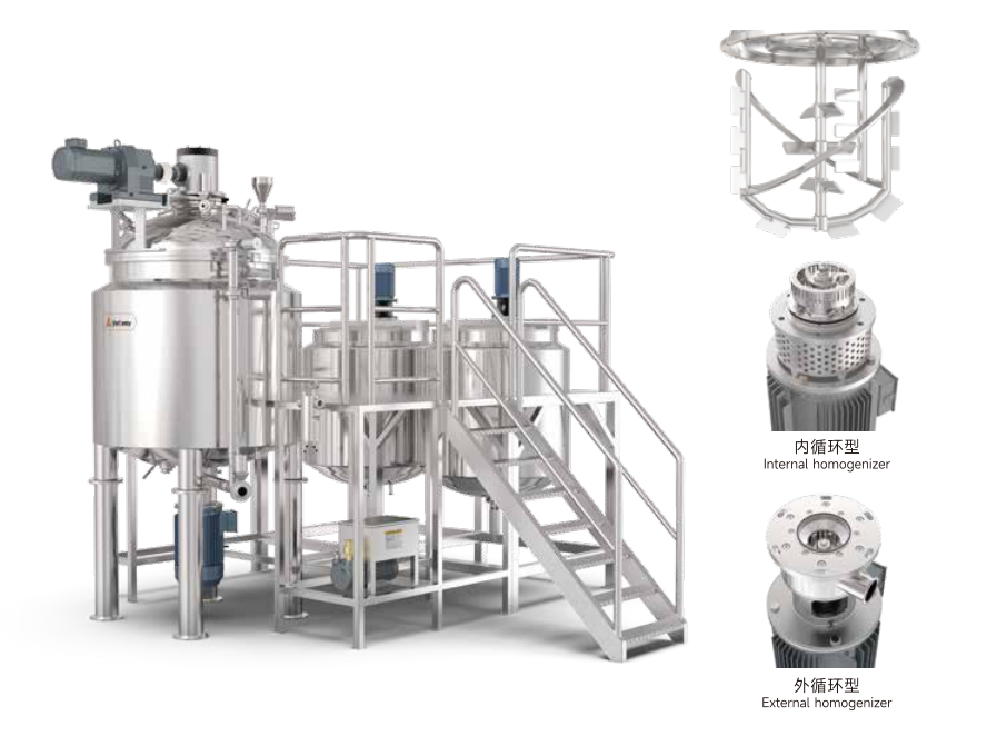 SP系列真空均質乳化機